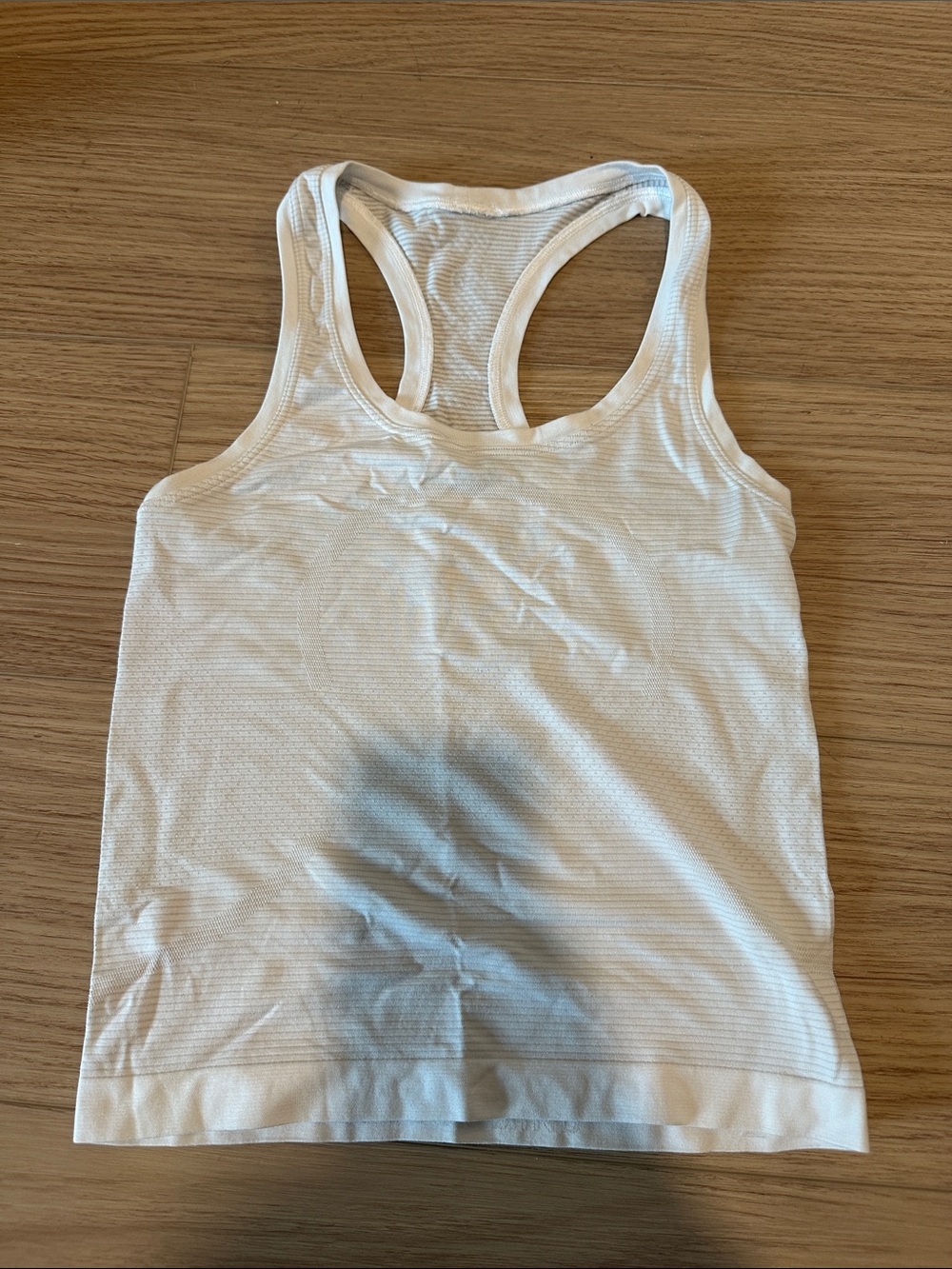 Lululemon White Racerback Tank Top - Women